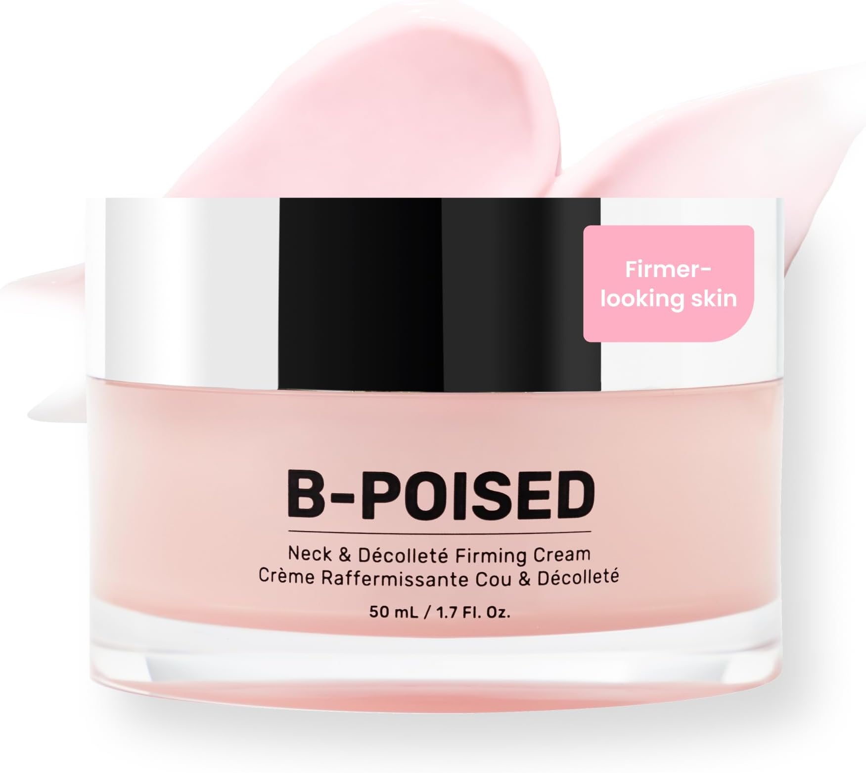 MAËLYS B-POISED Neck Firming Cream - Neck & Décolleté Firming, Tightening, and Anti-Aging Cream for Wrinkles with Brazilian Peppertree, Linoleic Acid, and Kangaroo Flower (1.7 Fl Oz)