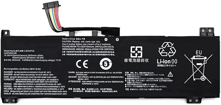 L20D4PC0 بطارية جديدة متوافقة مع لينوفو Ideapad الألعاب 3-15ACH6 3-15IHU6 الفيلق 5-15ITH6 15ITH6 H 15ACH6 15ACH6 H 15ACH6 A سلسلة L20D4PC0 L20M4PC0 L20CL4PC0