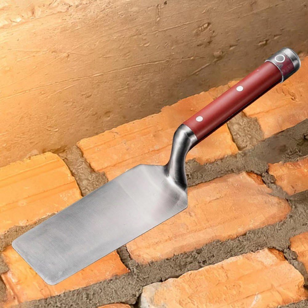 Płaska kielnia ze stali nierdzewnej do prac betonowych, nadaje się do prac cementowych, gipsowych, murarskich
