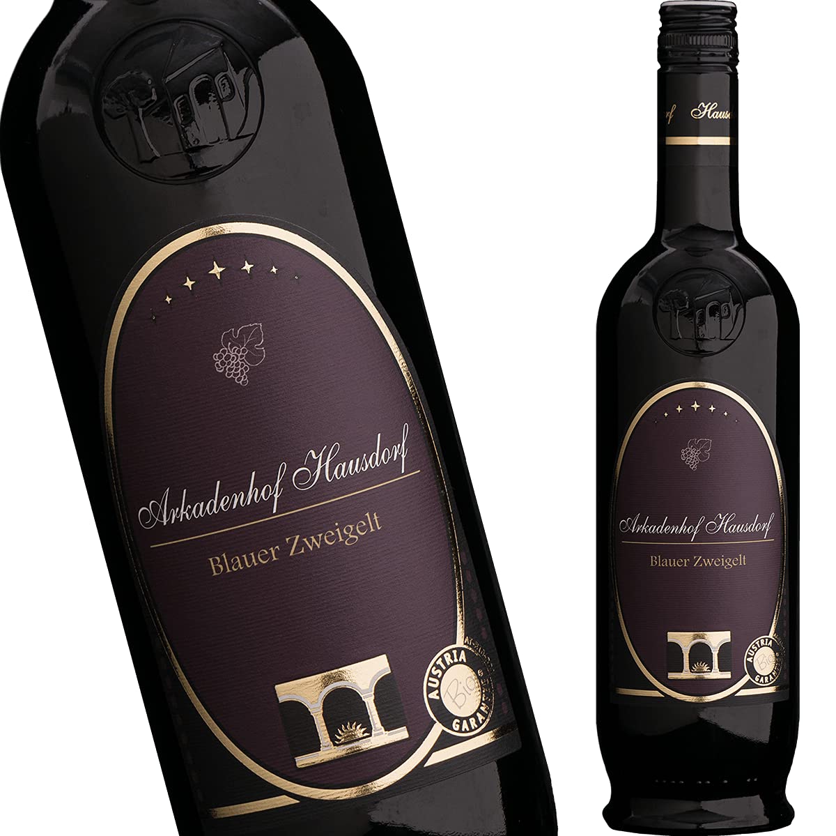 Blauer Zweigelt - Der Klassiker | Bio Rotwein trocken | biologisch, vegan, handlese | Qualitätswein aus Österreich, Wagram (6x 0.75l)