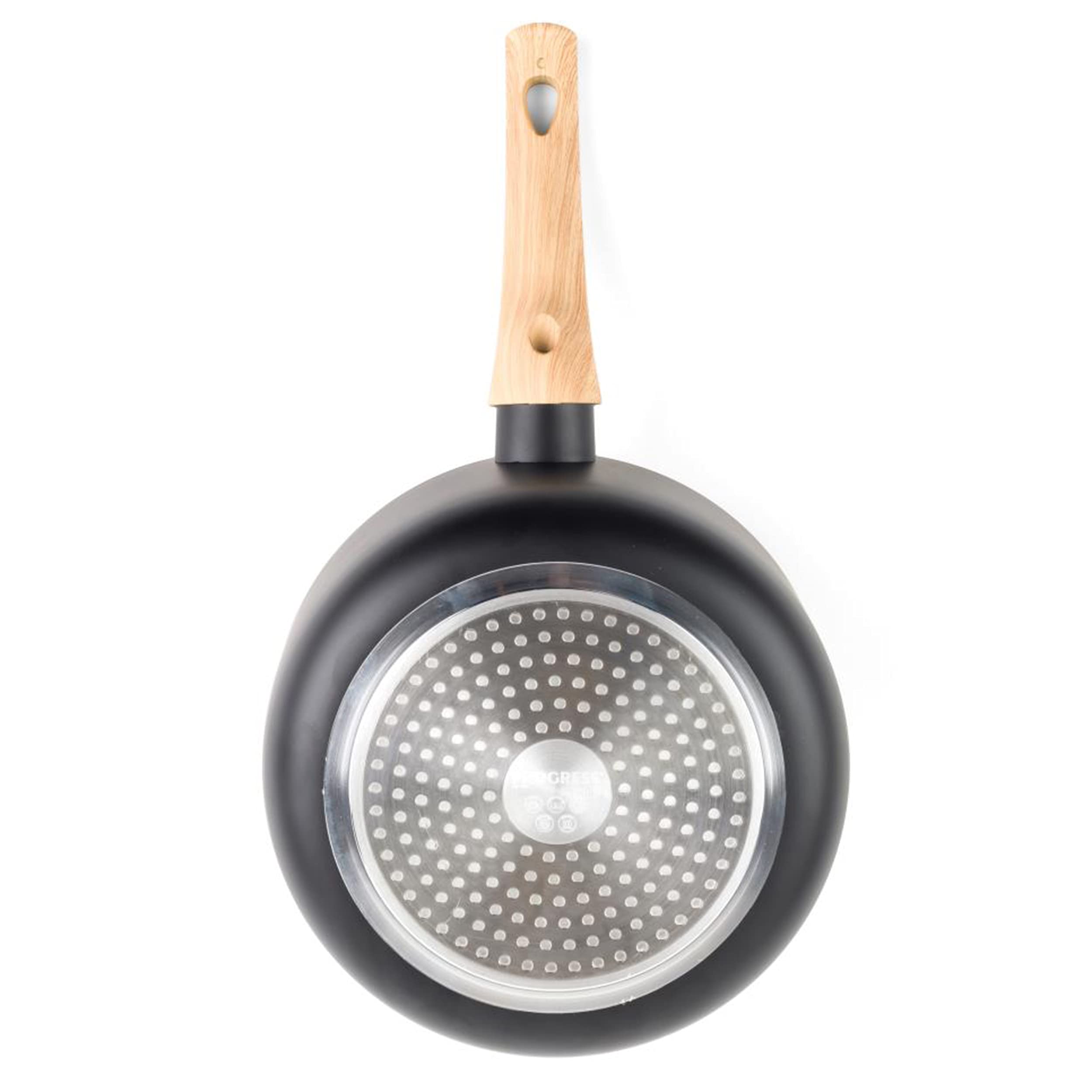 FLORINA Pentola Induzione in Acciaio Inox (6 l) I 24cm di Diametro I Pentola Risparmio