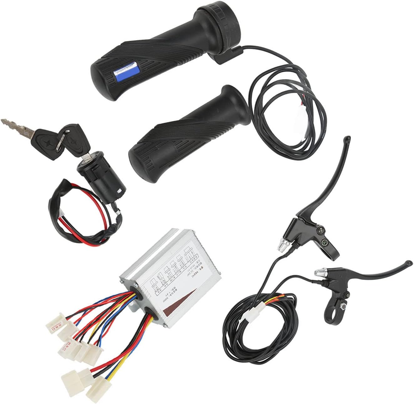 VGEBY E Bike Brush Motor Controller Kit, 24V 500W Motor