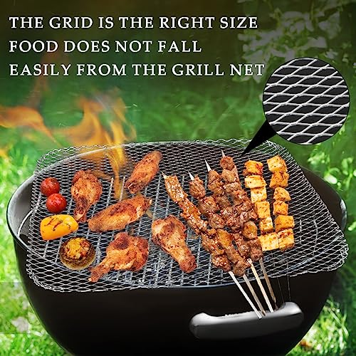 10pcs Tapetes desechables de aluminio para parrilla miniatura 6