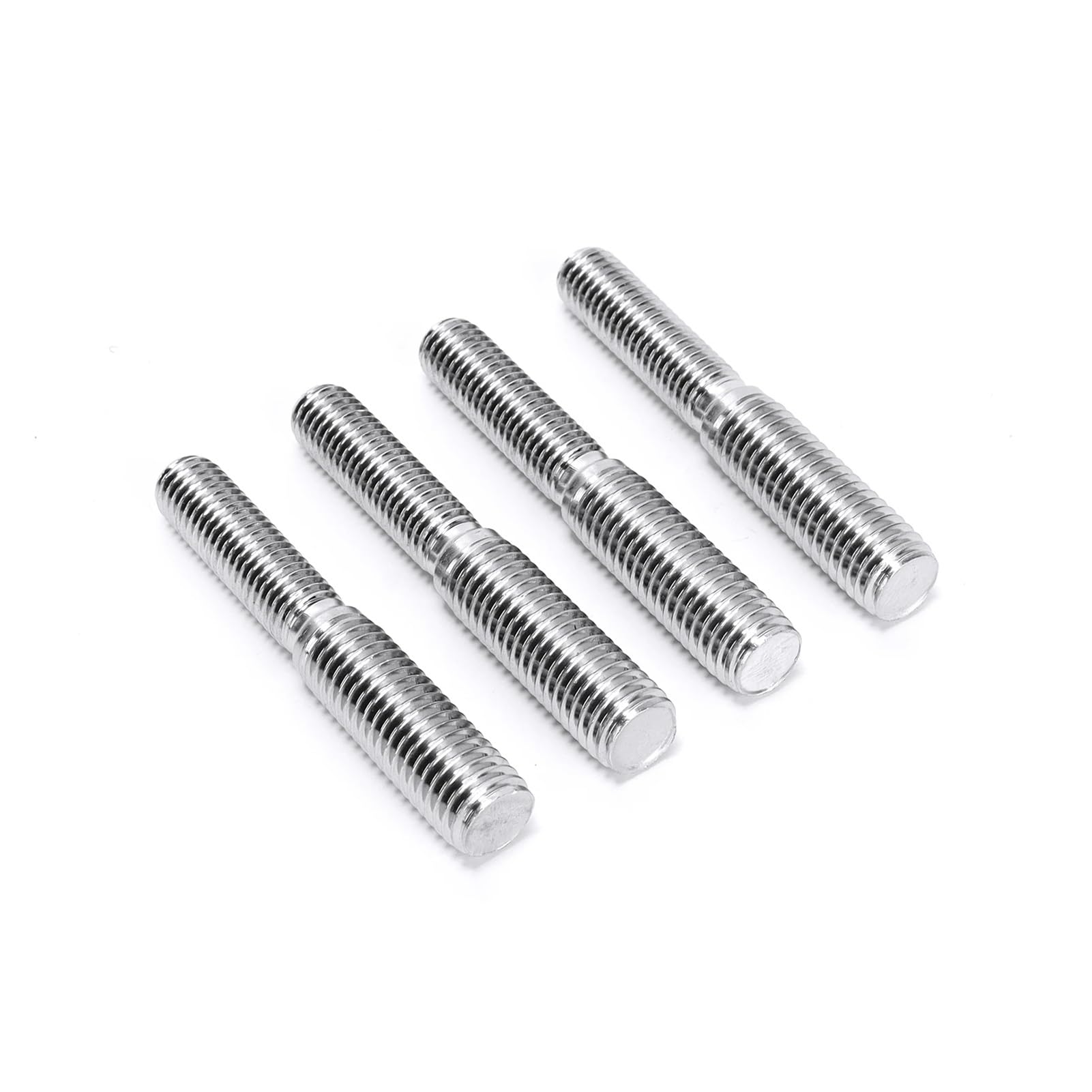 Boulons à vis à Double extrémité en Acier Inoxydable 304, 4 pièces, M6 x 1.0 à M8 x 1.25/M8 x 1.25 à M10 x 1.5/M10 x 1.5 à M12 x 1.75, Attaches filetées (Size : 4pcs M8 to M10, Color : 72mm
