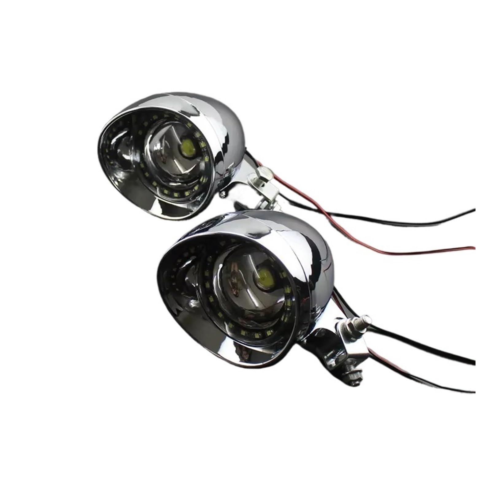 Luci 1 coppia 12V Faro a LED per moto Faro fendinebbia Faro spot Faro anteriore