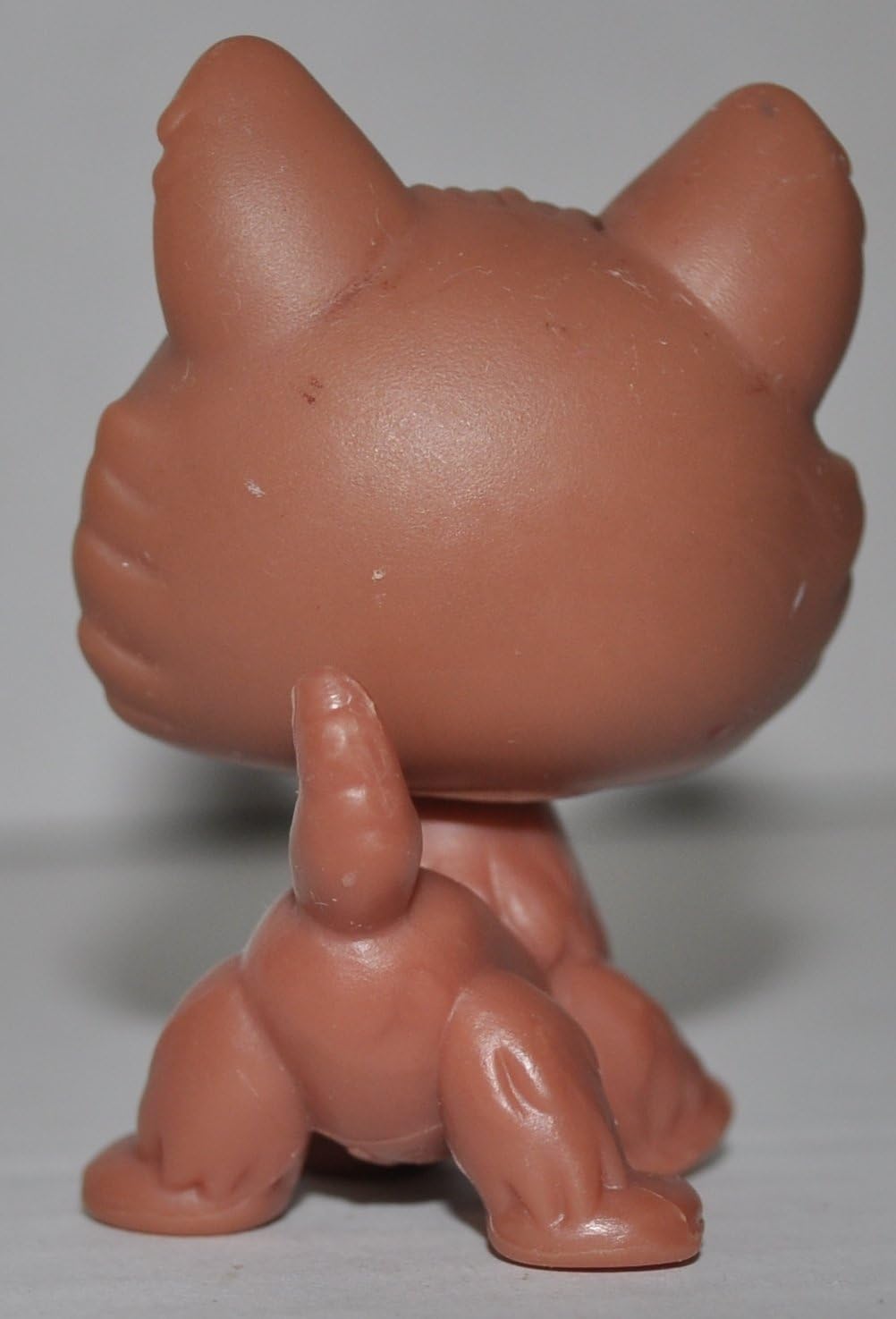 Husky #39 (Standing: Brown (solid), Pink/Purple Eyes) - Littlest Pet Shop (Retired) Collector Toy - LPS Collectible Replacement Single Figure - Loose (OOP Out of Package & Print) image 2