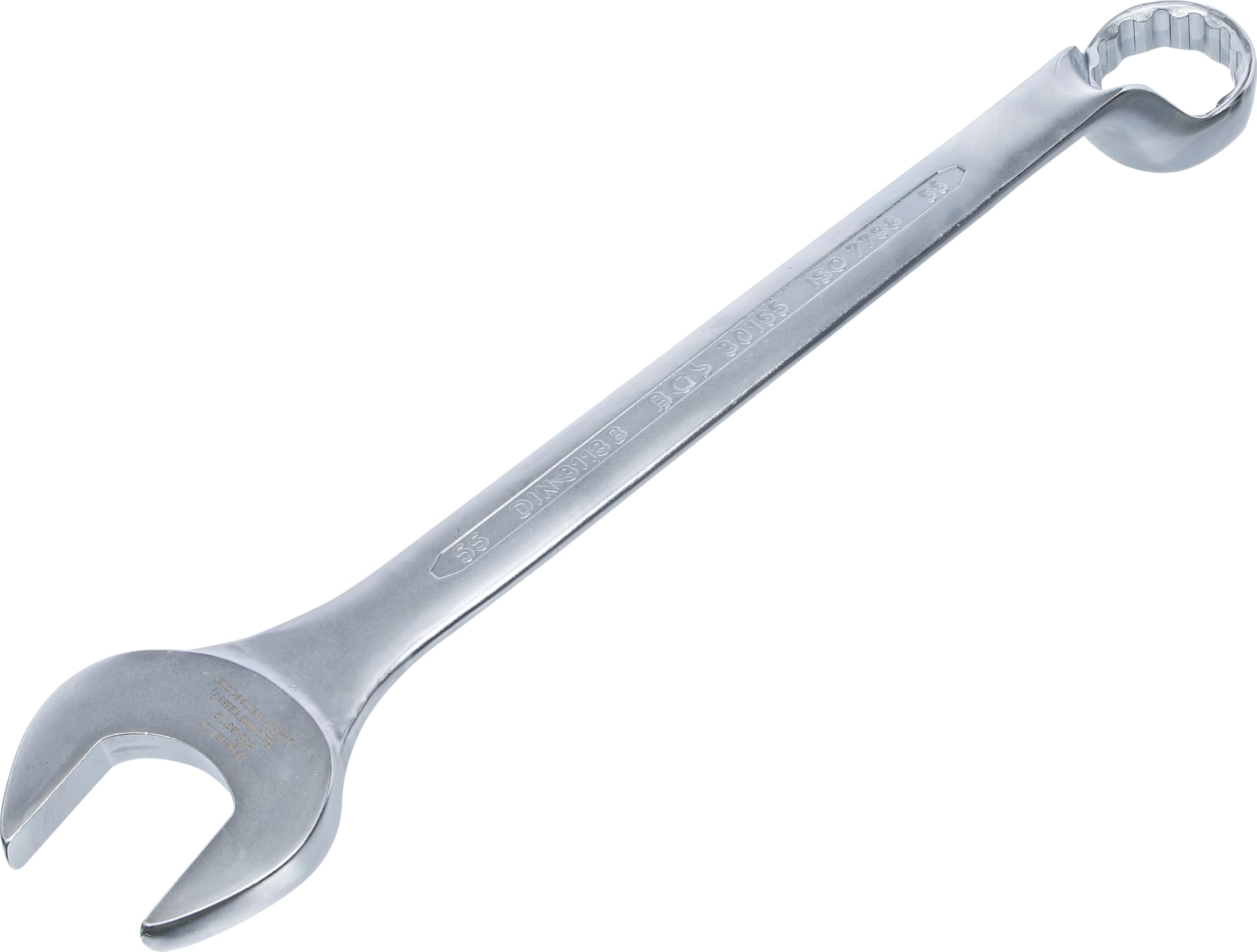 Bgs Chrome 30155 | Combination Spanner | Offset | 55 Mm