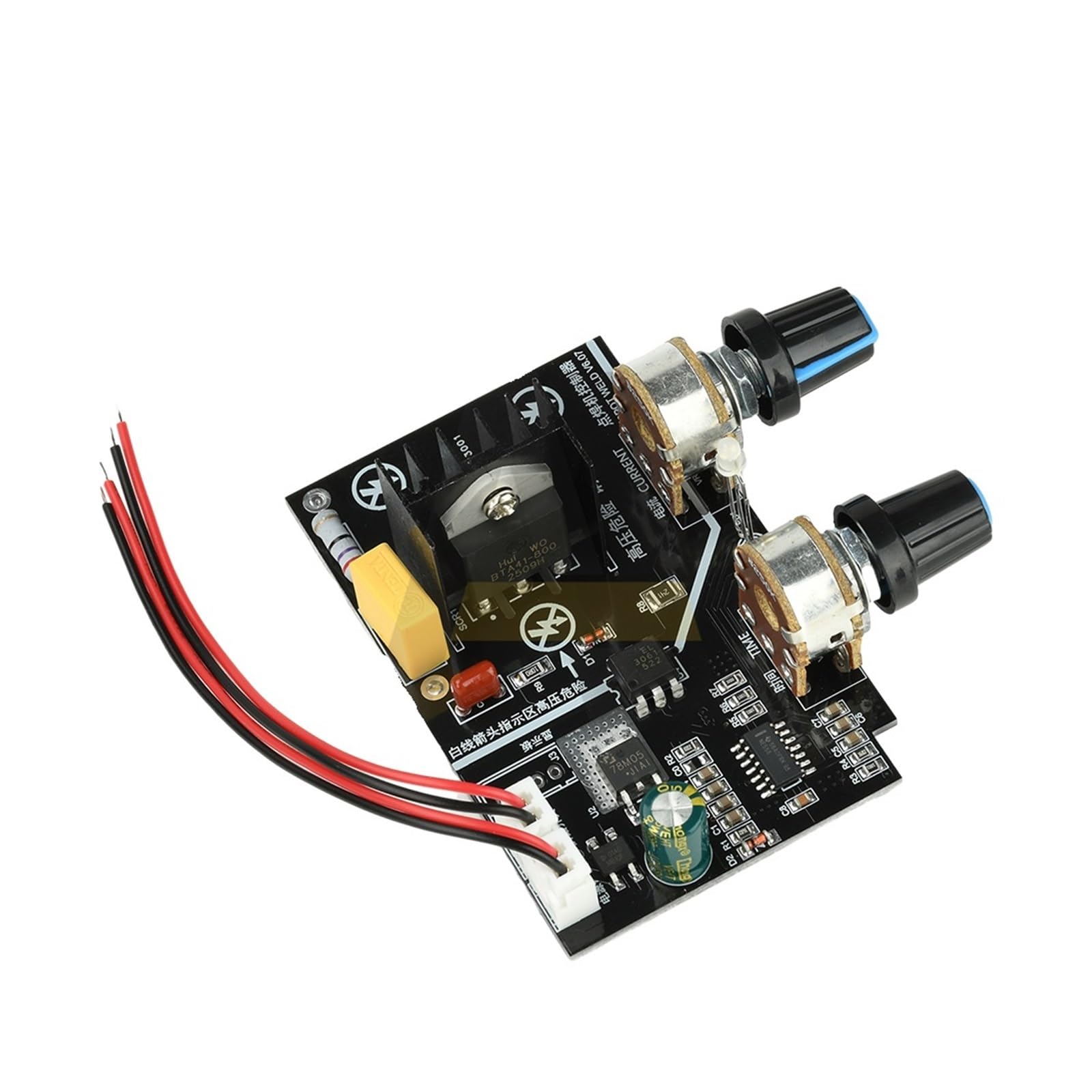 Spot Welder Control Board Adjustable Time Current Solid-State Relay Stable Output Efficient Welding