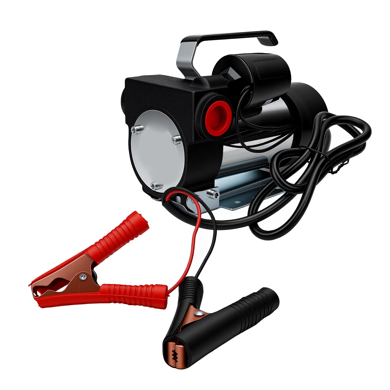 Bomba Extractora de Aceite Eléctrica de 12V para Propietarios Coches Barcos Motos,Motor 200W con Caudal 50L & Min,Arranque y Parada Automáticos,Impermeable Prueba Polvo