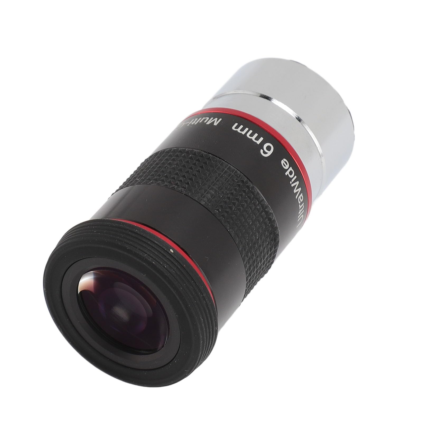 Tbest Télescope Oculaire 1,25 Pouce 68 Degrés Grand Angle 6 Mm Astronomique pour L'observation de la Lune Accessoire en Alliage en Aluminium Verre Optique
