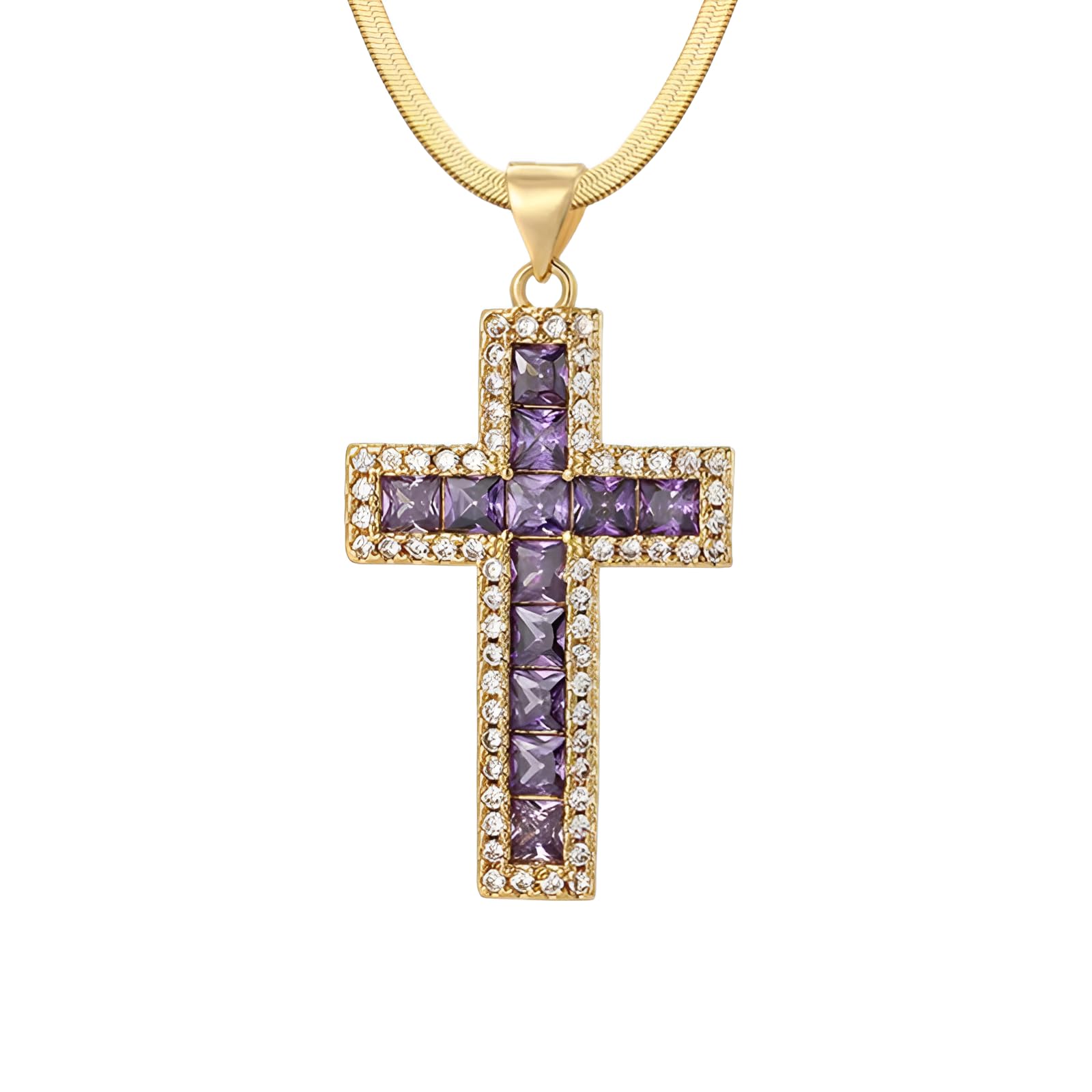 Collier croix de Jésus en argenté le cadeau spirituel parfait - 7
