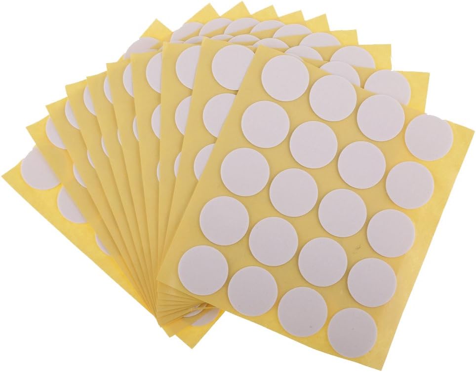 Candle Wick Stickers, Made of Heat Resistance Glue Adhere Steady in Hot Wax for Candle Making (100 Pieces)