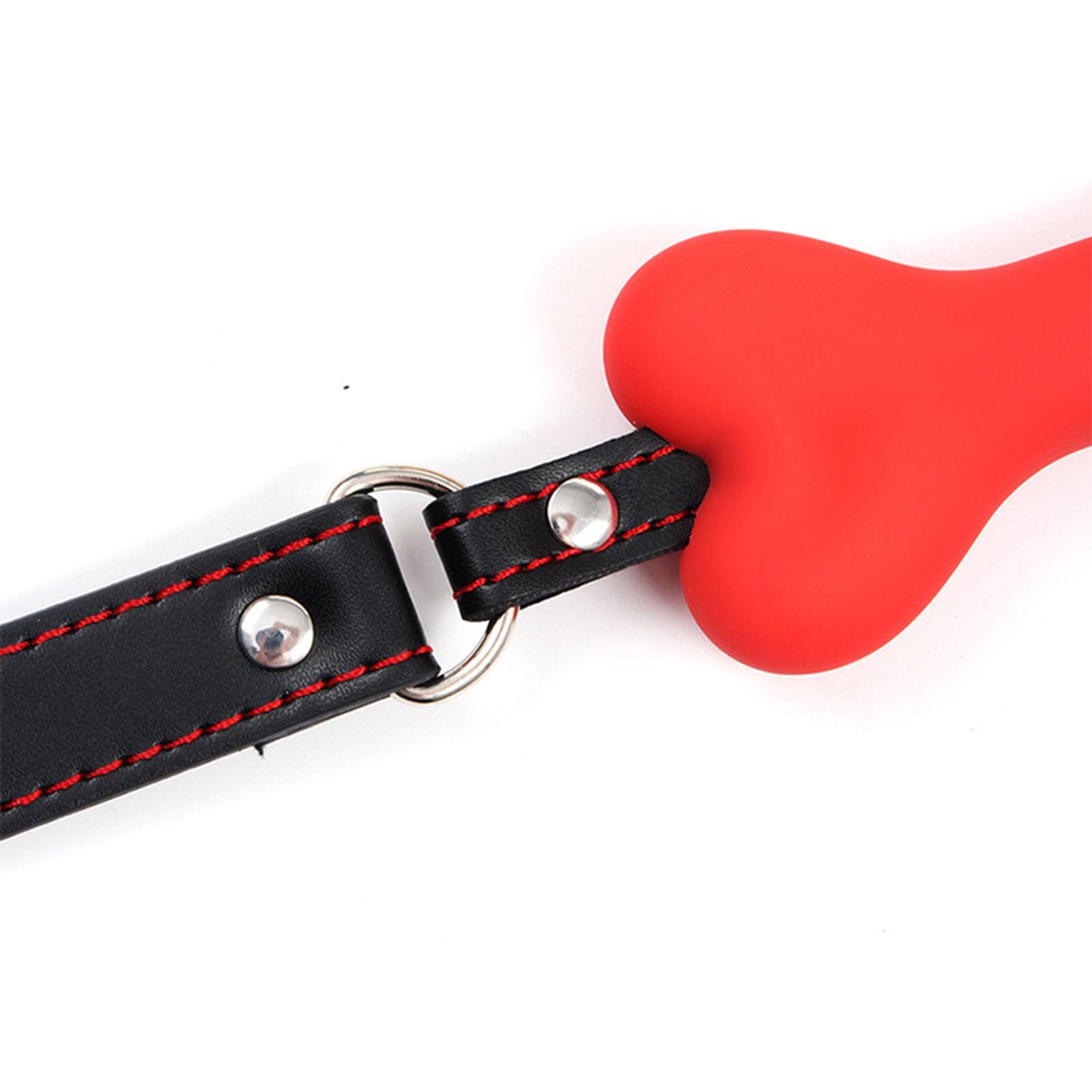 Generico Bavaglio a forma di osso BDSM e benda per gli occhi, set di allenamento bondage popolare per coppie per giochi di ruolo -LC12ITW