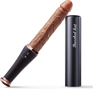 Thrusting Dildo Vibrator Sex Toys - 7.52“ Realistic Baseball Vibrating Dildo Heating Vibrators with 10 Thrusting & 10 Vibrating Modes for G Spot Anal Dildo, Sex Machine Adult Sex Toy for Women Couples