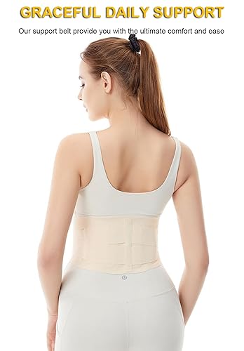 Miniatura 7 de Soporte de espalda superdelgado para dolor de espalda baja, mujeres y hombres, soporte lumbar para mujeres, productos para aliviar el dolor de