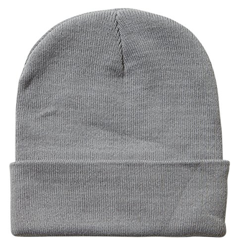 オットー ニット帽 コットンニットキャップ（ダブルタイプ） [メンズ] [並行輸入品] グレー F