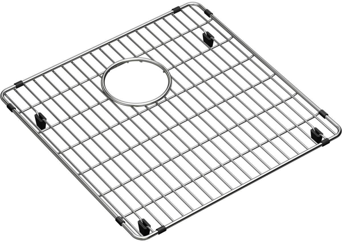 Elkay CTXBG1515 Crosstown 15-1/2" L x 15-1/2" W Stainless Steel Basin Rack, Stainless Steel, 15-1/2" x 15-1/5.1 cm x 1-1/4"