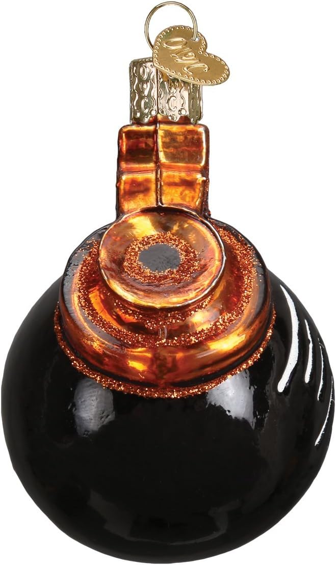 Old World Christmas Coffee Pot Glass Blown Ornament for Christmas Tree, Handcrafted Holiday Decoration, Coffee Collection - Image 4