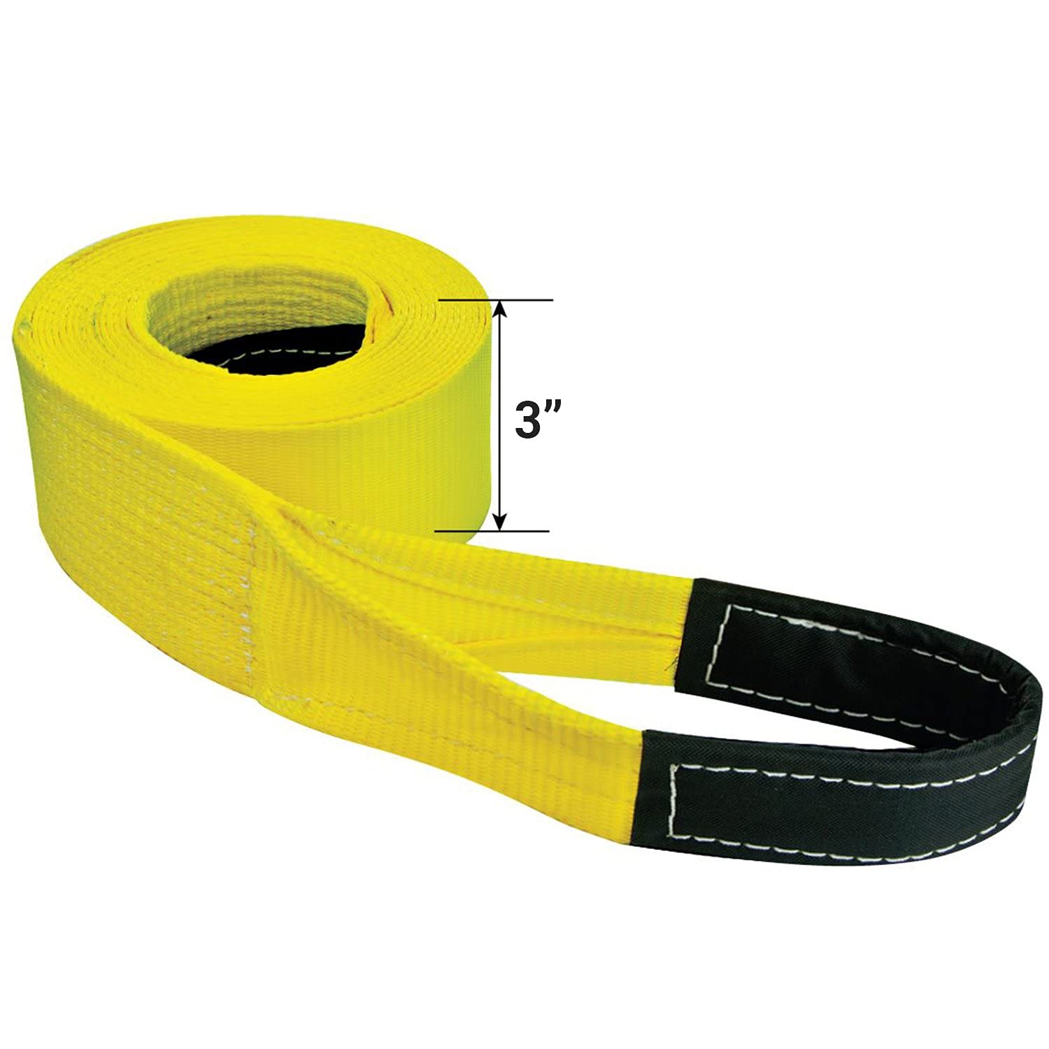 Vulcan Heavy Duty Tow Strap Kit - Includes 3