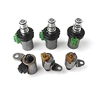 Vista 1 de 6pcs 48420K-R 4F27E FN4A-EL Transmisión Shift EPC PWM Solenoide Compatible para Mazda 2 3 5 6 CX-7 MPV Transmisión Drivetrain Piezas