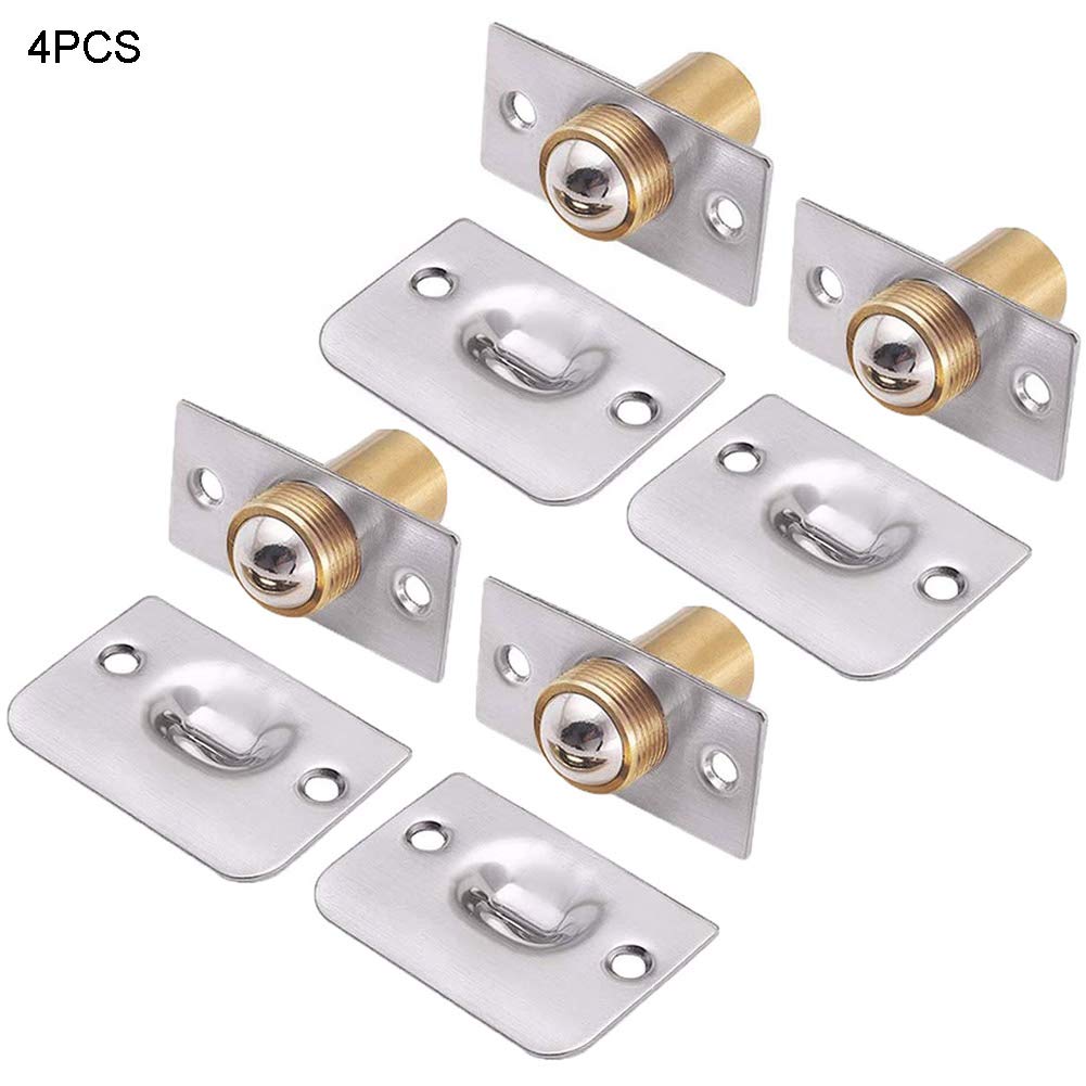 Buy Door Catches for Internal Doors, Roller Door Catch, 4 Pack Roller