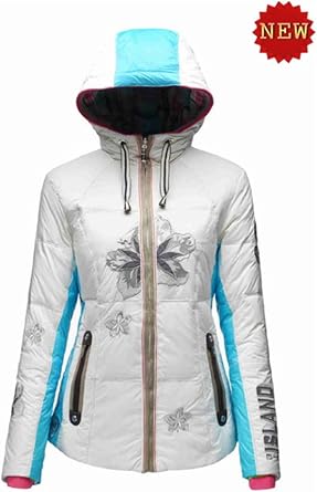 Amazon.com: b0gner Mujer lanea-d Down Invierno chamarra de esquí, S, Blanco  : Ropa, Zapatos y Joyería