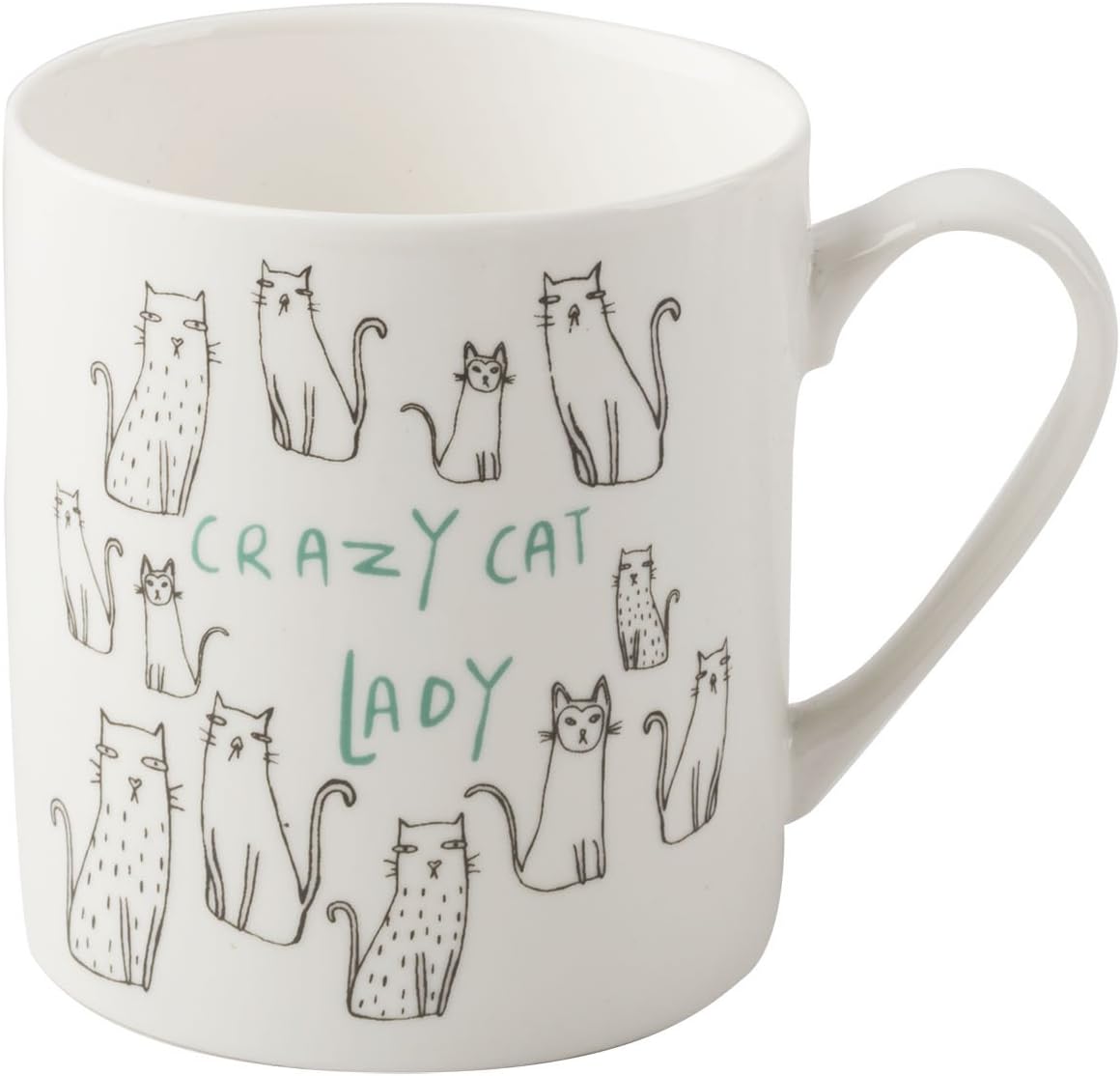 KitchenCraft Everyday Home Cat Mug by Creative Tops, 3 ml (1.5 fl oz)