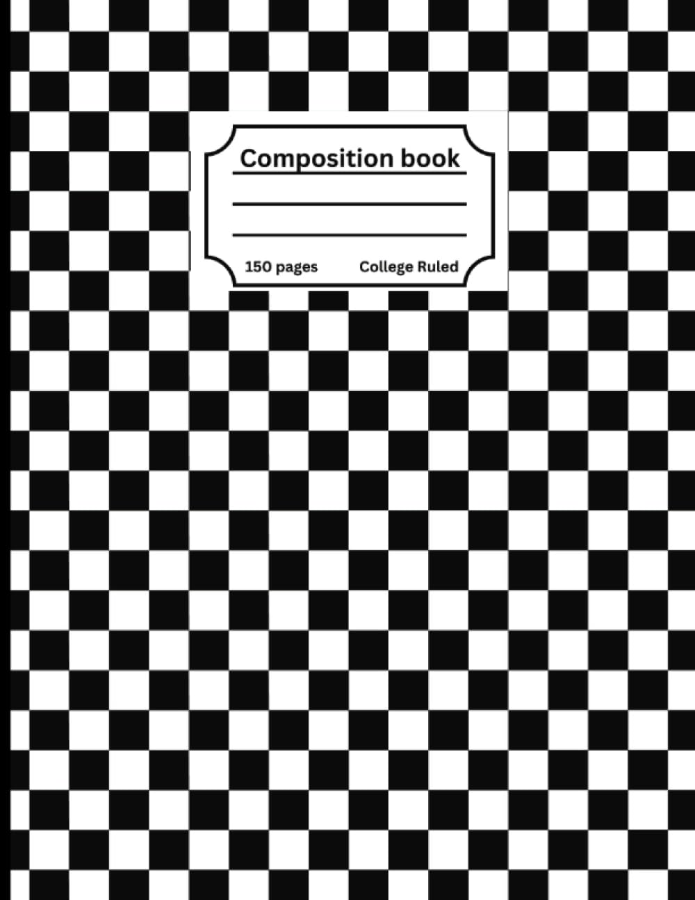 Cahier de composition ligné grand format 150 pages pour note de cours