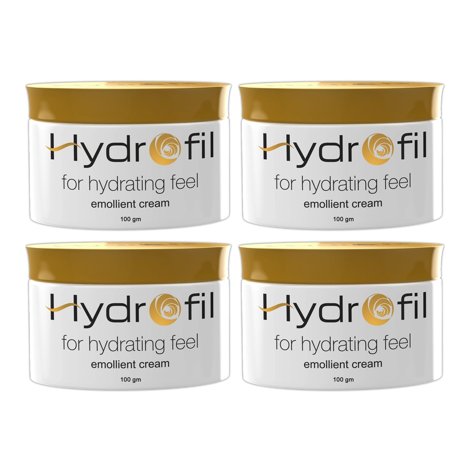 Hydrofil Moisturizing Cream (100gm): Pack of 4