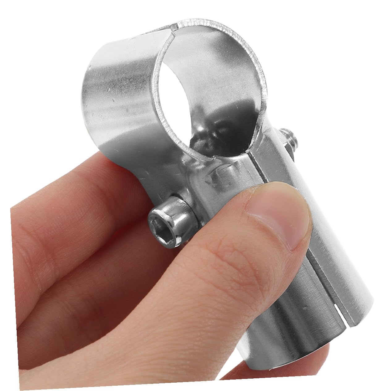 Morsetto Tubo in Acciaio Inox a T 25mm, 12 Pezzi per Recinzione
