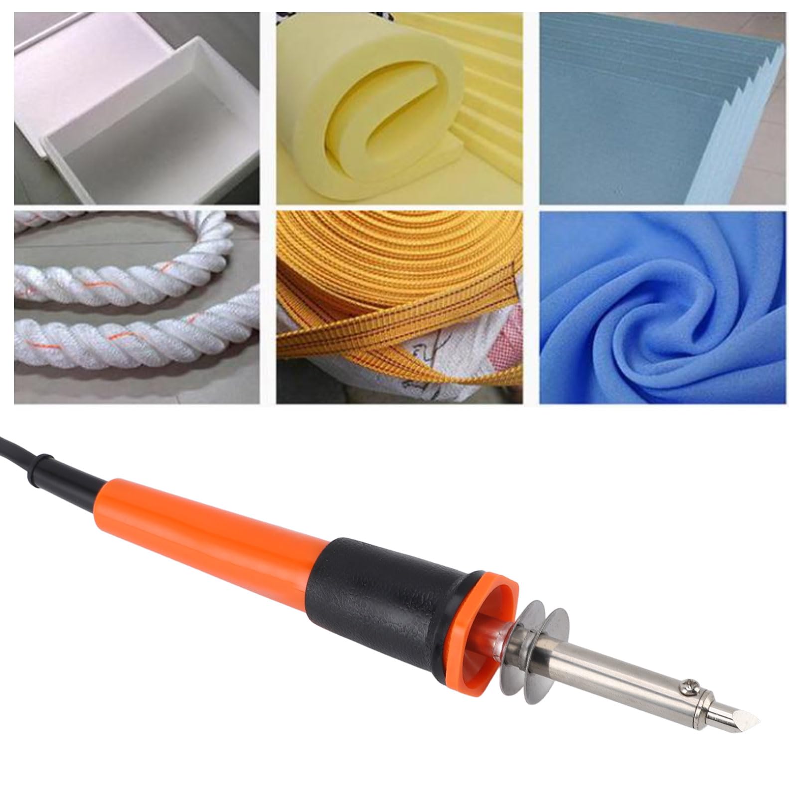 Outil électrique à Couteaux Chauds, Kit de Combustion en Bois avec 16 Lames 4 Manches de Mandrin, Chauffage Rapide, Polyvalent pour Pochoirs en Mousse en Plastique Mince Doux (Plug UE 220V 3800W)