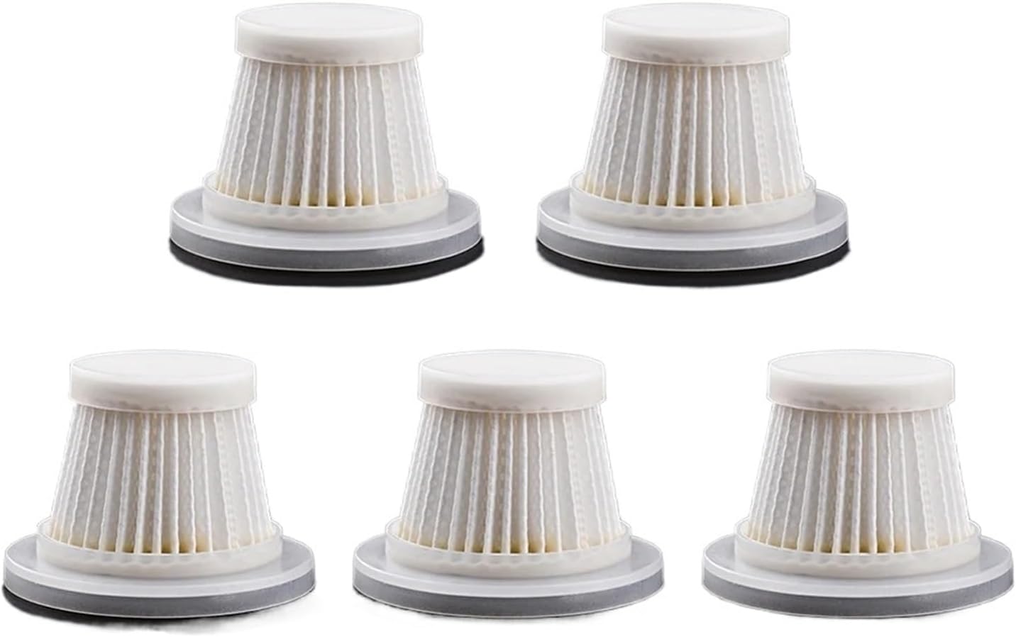 5/10pcs Washable Replacement HEPA Filter Vacuum Cleaner Filter Portable Filter Element Handheld Vacuum Cleaner Accessories(5PCS)