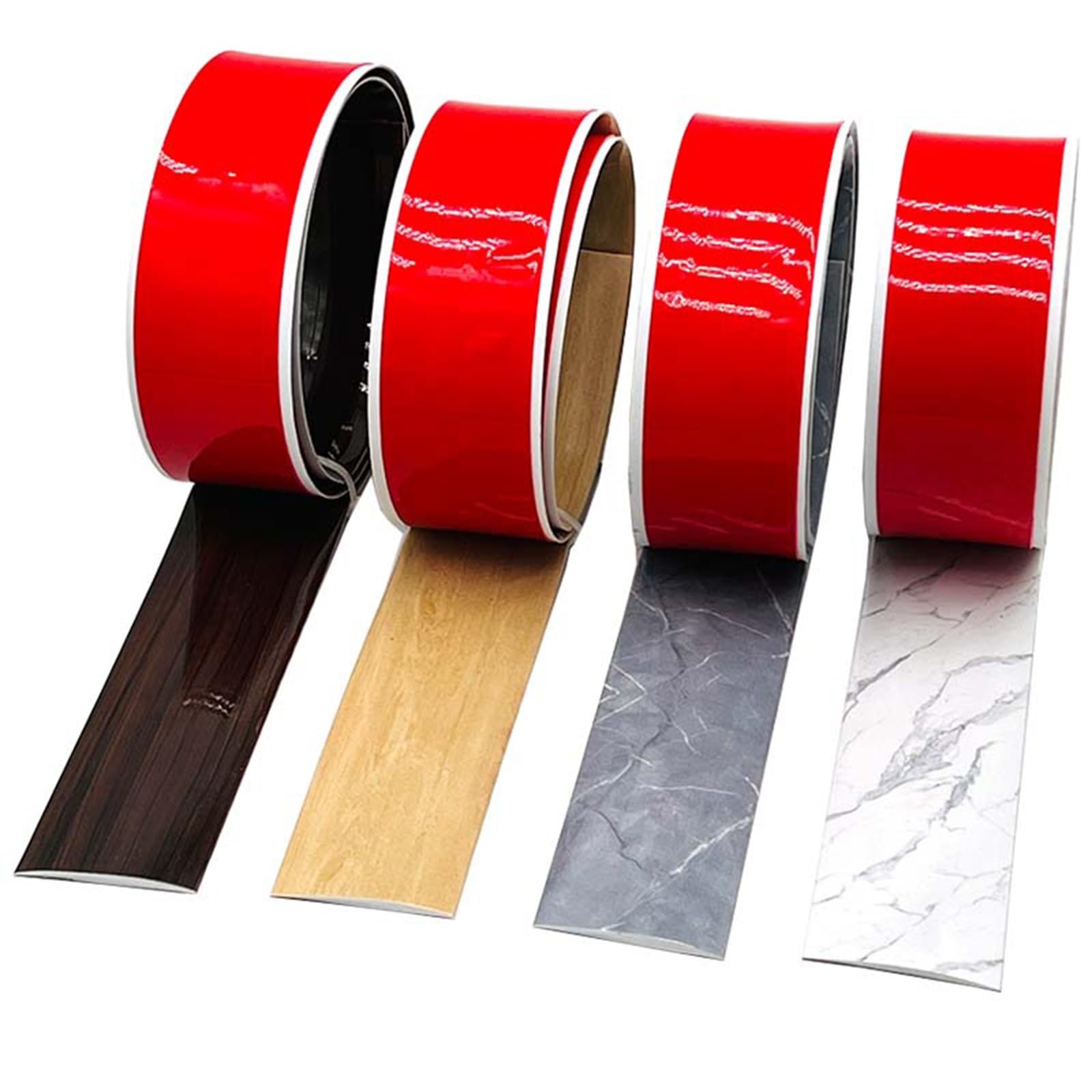 Yavyav E Self Adhesiv-Pvc Transition Strip, Threshold Seam Cover Strip, 4Cm/5Cm/7.6Cm Wid, For Joining Flooring Gaps Of Laminat Planks Til And Door Threshold(,W7.6cm)