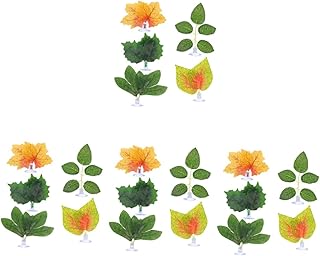 BESTOYARD 20 Peças Plantas Rastejantes Para Animais De Estimação Plantas Artificiais Para Répteis Aquário Plantas Falsas Decoração De Aquário Enfeites De Plantas Realistas Tanque De