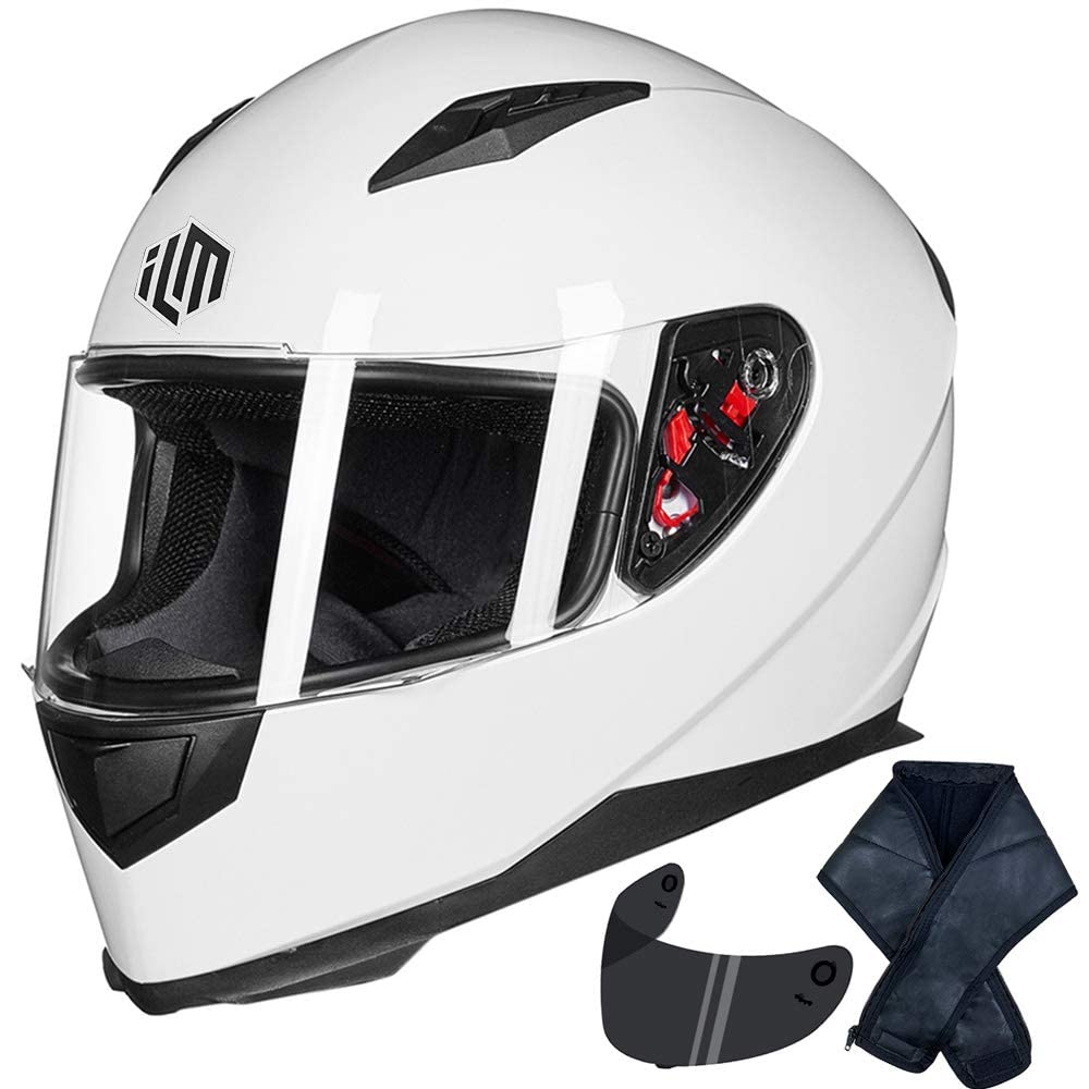 Amazon.com: ILM Full Face Motorcycle Street Bike Helmet with