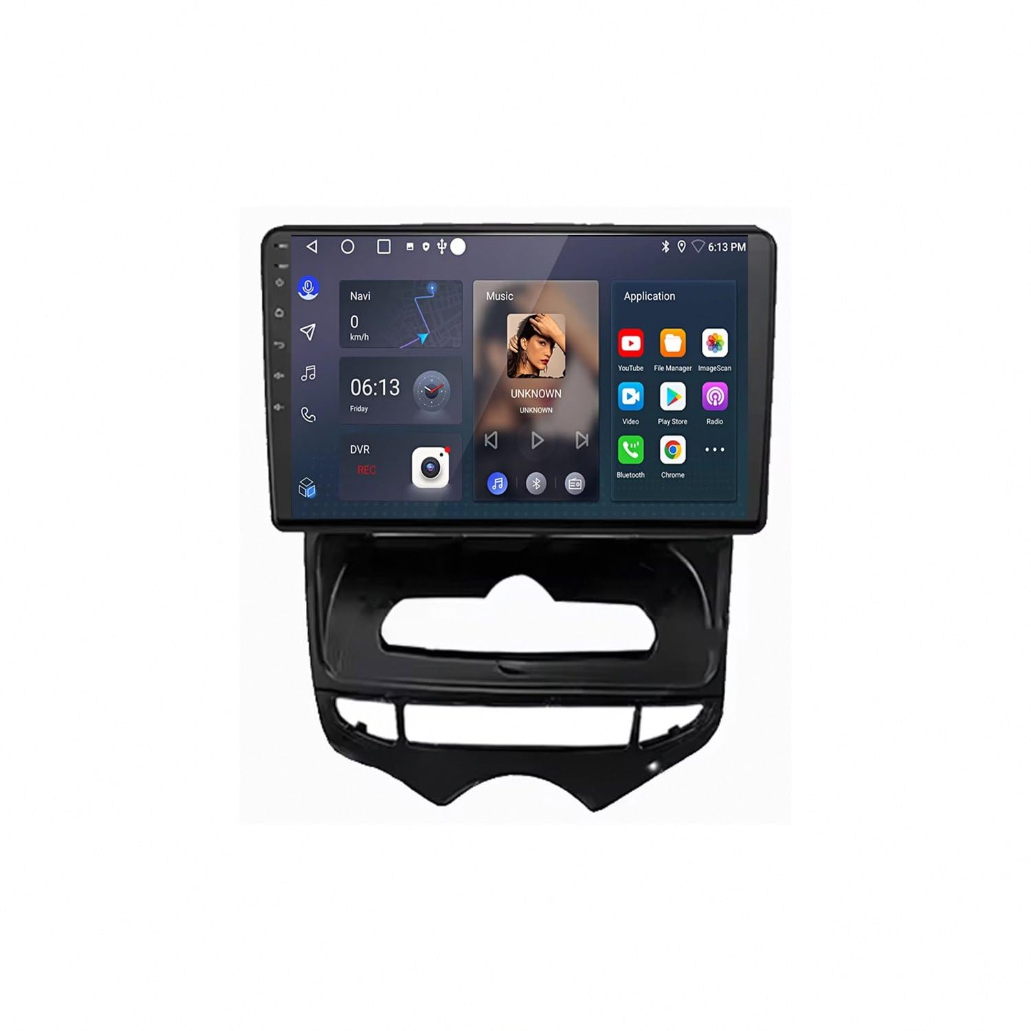 Ekran Apple Car Play, Ekran Android Auto dla Mercury Mariner 2 2007-2012 Bezprzewodowy, Mirror Link, Nawigacja Na Żywo, Asystent Głosowy Siri Gle, 4 Rdzeń 2G+32G