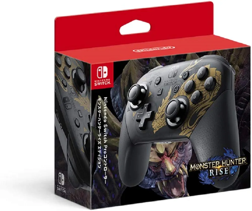 Nintendo Switch　プロコントローラー　モンハンライズエディション Amazon.co.jp: Nintendo Switch Proコントローラー