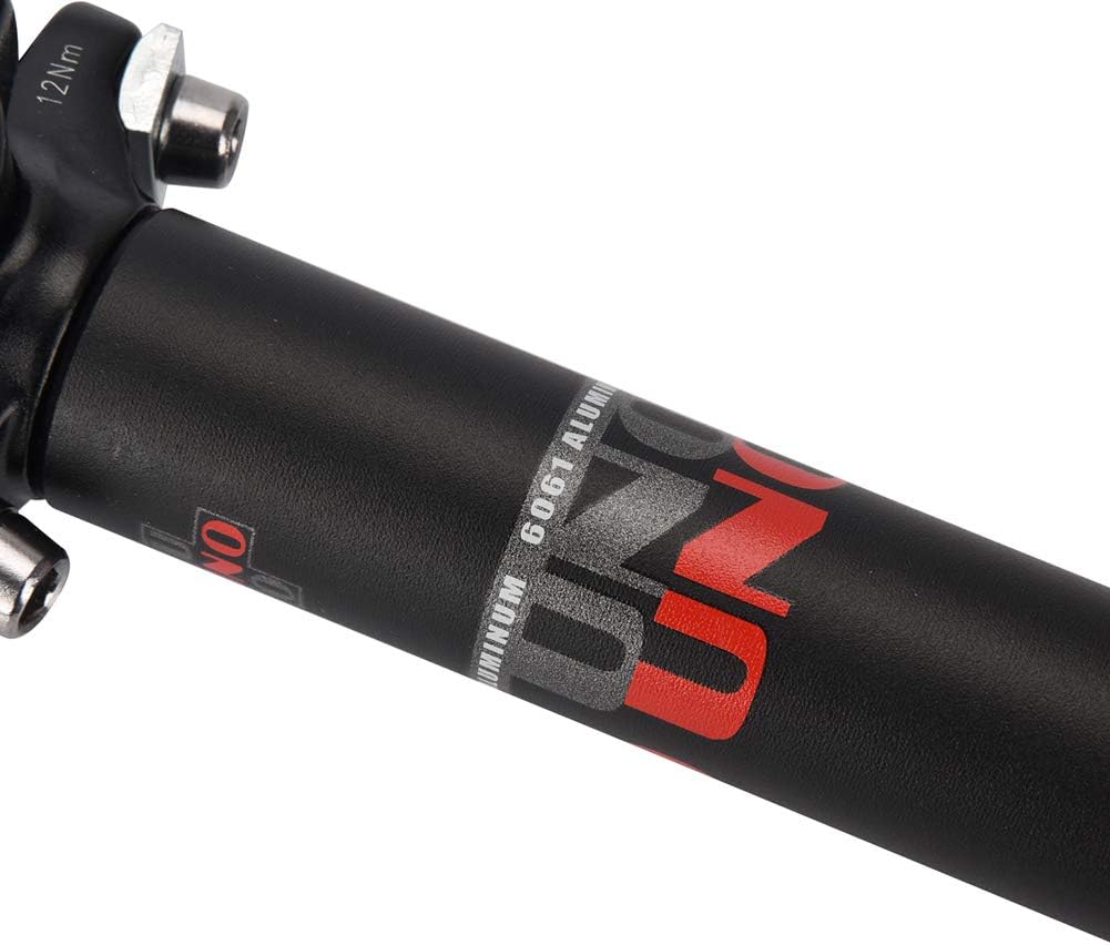 Bike Seat Post 27.2 30.9 31.6 x 350mm or 400mm Length FOMTOR Bicycle Adjustable Seatpost Mountain Bike Seat Post for MTB Road Bike BMX