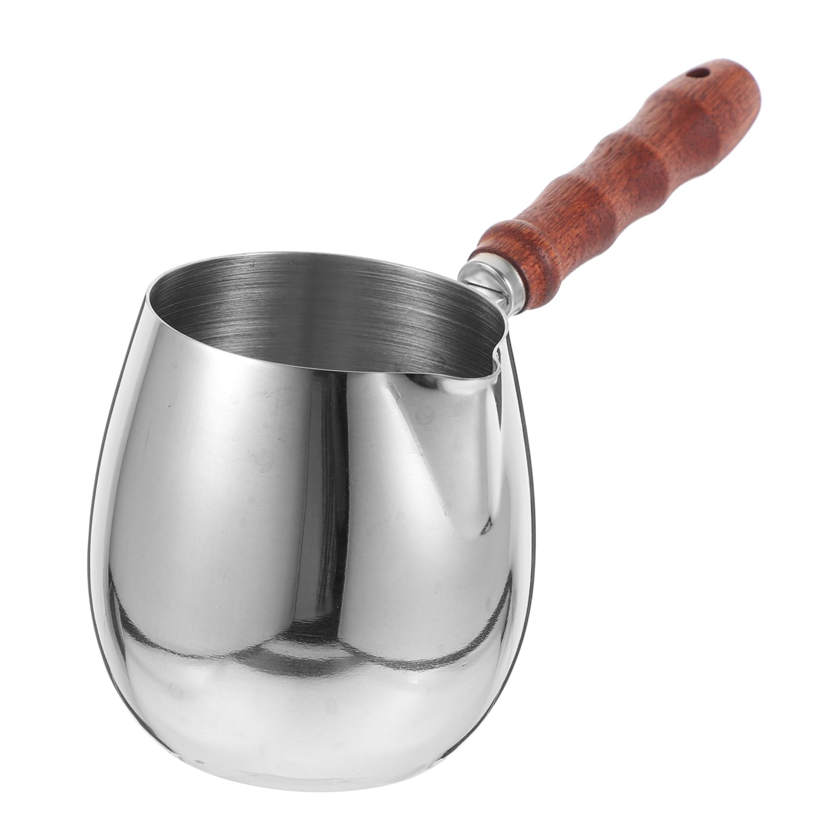 COLLBATH Stainless Steel Steaming Pitcher with Handle Espresso Frothing Jug for Latte Art for Beginners and Enthusiasts Stylish Kitchen Tool