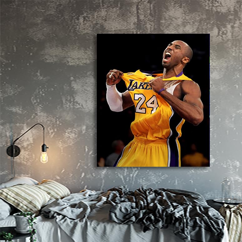 KOBE BRYANT Cartel Firmado Impresión Foto Autógrafo LA Lakers Los Ángeles NBA Baloncesto Leyenda Regalo L.A. - México