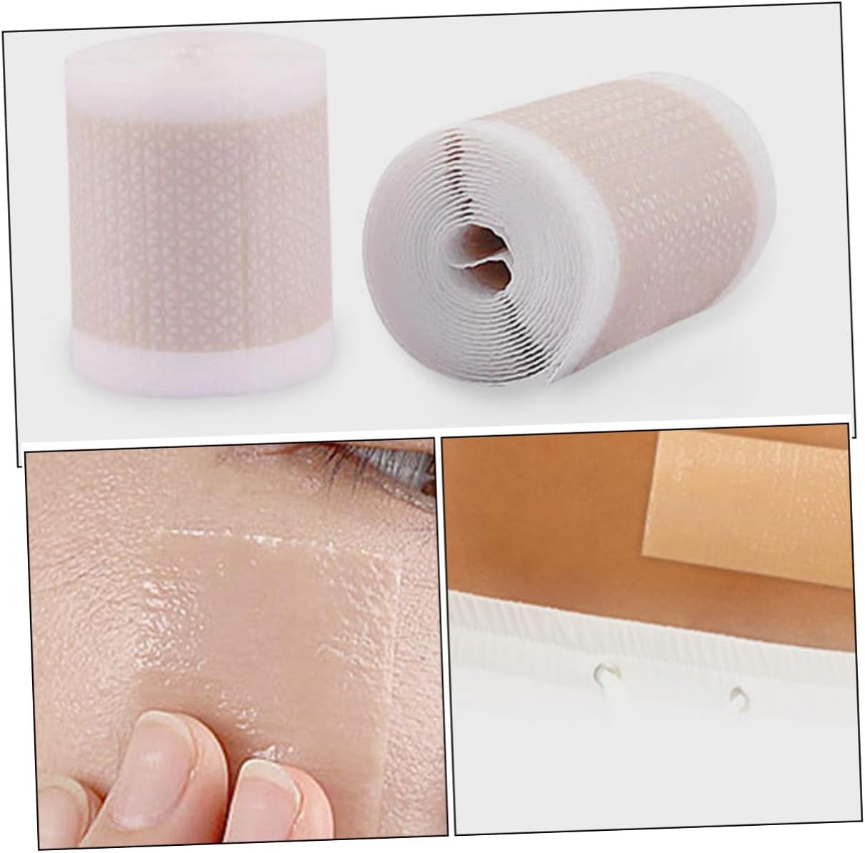 Cuttable Silicone Gel Scar Cover Patch 1 Roll Beige