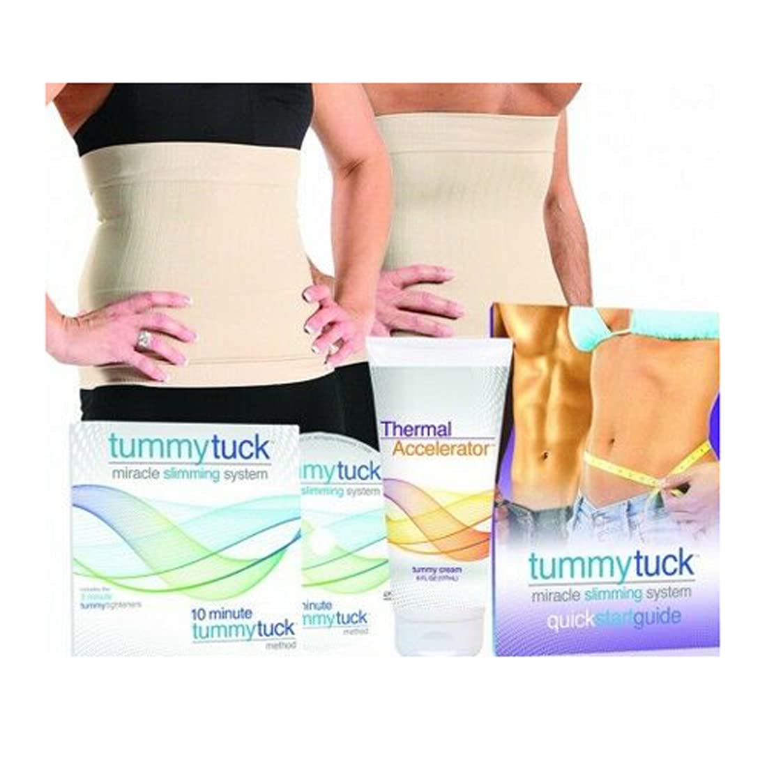 Miracle Slimming System Tummy Tuck Belt Size 1 2 3 As on TV TRUSTED & ORIGINAL (Small)