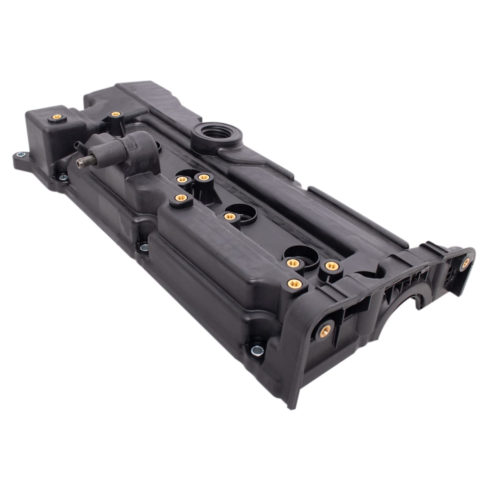 TRQ Engine Valve Cover Assembly Direct Fit for 06-11 Kia Rio Hyundai Accent-image-31
