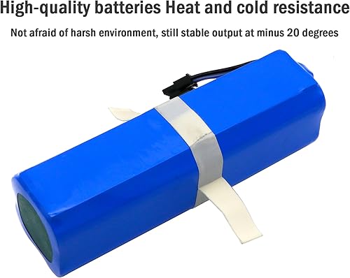 Miniatura 7 de Batería mejorada de 6400 mAh 14.4 V 92.16 Wh, compatible con Eufy Robovac L70 Hybrid Series Robot Vacuum Número de pieza INR18650M26-4S2P batería de