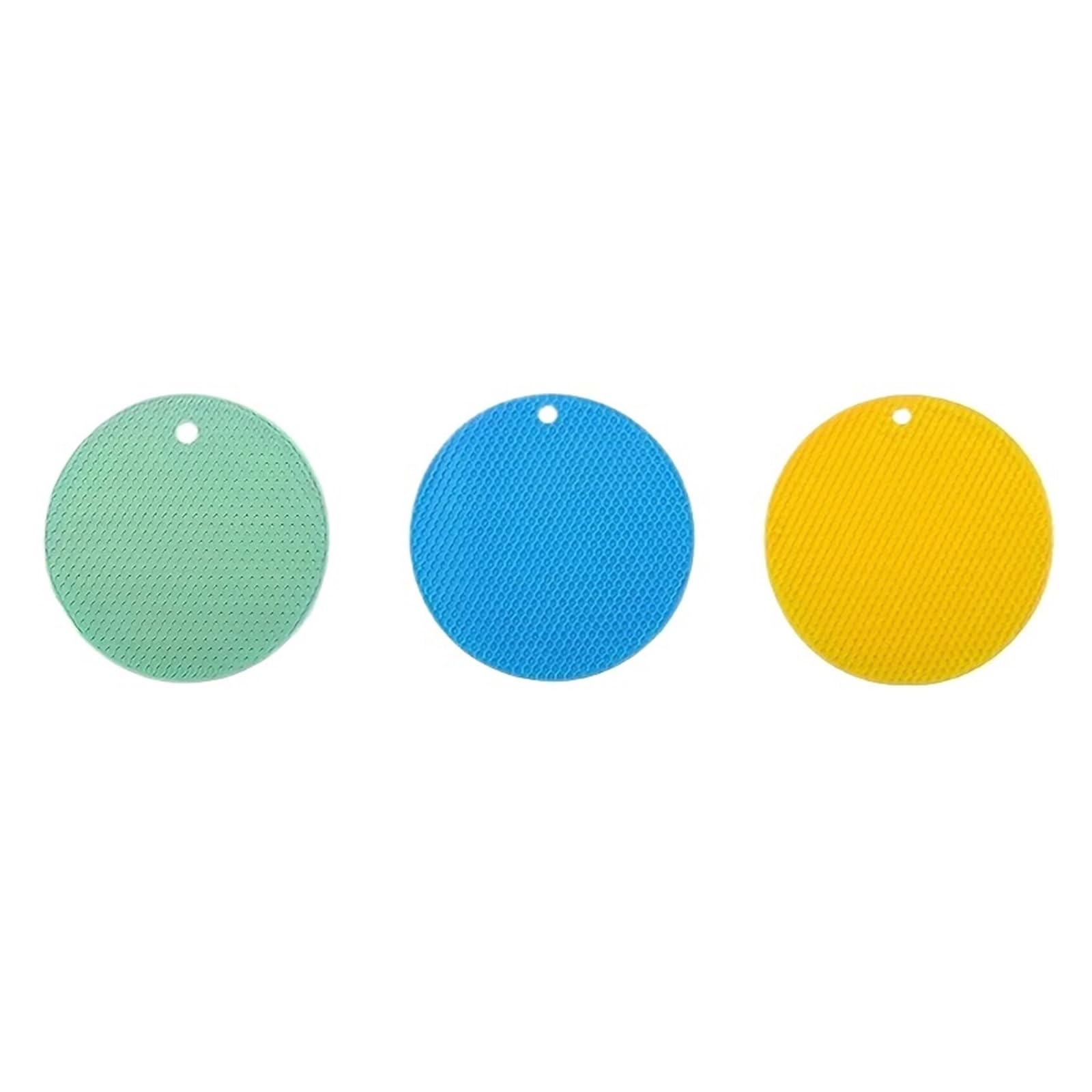 6pcs Multifunctional Silicone Mats Thick Gripper for Placemat, Teapot Mat, Spoon Holder, Coaster For Kitche