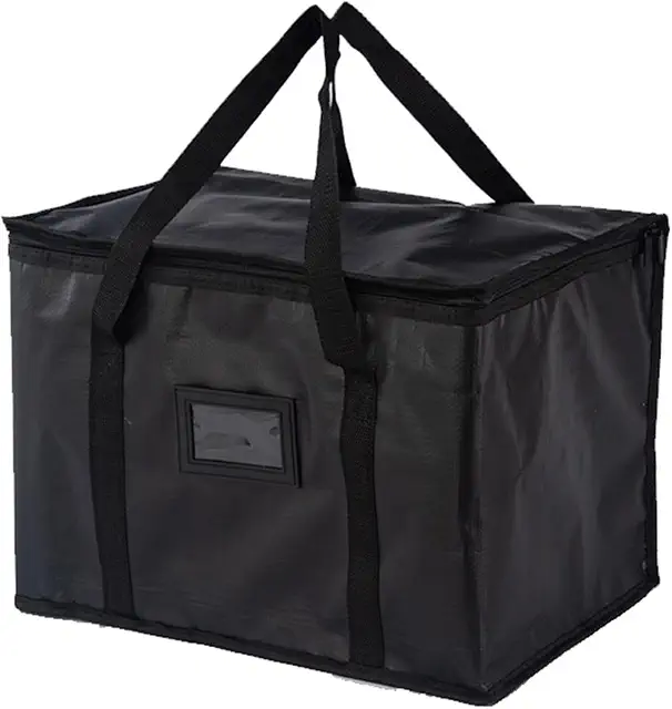 40L Insulated Food Delivery Bag - Commercial Grade Thermal Bag for Hot & Cold Transport