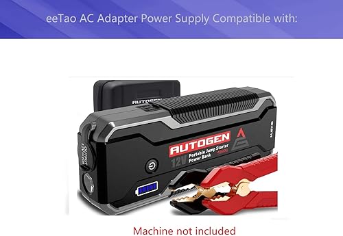 Miniatura 2 de Cable de carga micro USB compatible con AUTOGEN MJS111B MJS-111 MJS60W arrancador de coche 4500A 4000A 3000A 12V enchufe cargador de batería