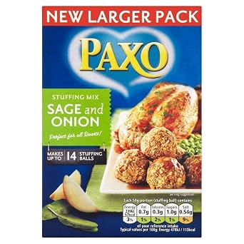 Paxo Sage & Onion Stuffing 190g