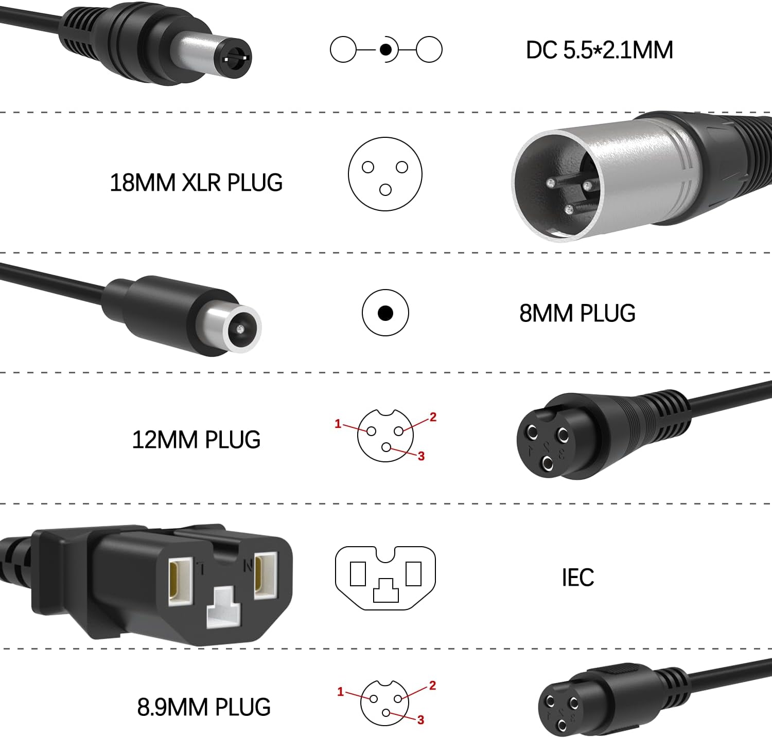 42V 2A charger with 7 universal spines for 36 V lithium -ion battery, replacement of the rapid loader for razor/jetson/voyage/gotrax/nine and most of the 10s 36v 10s lithium battery device 3 61srbKo1L7L. AC SL1500