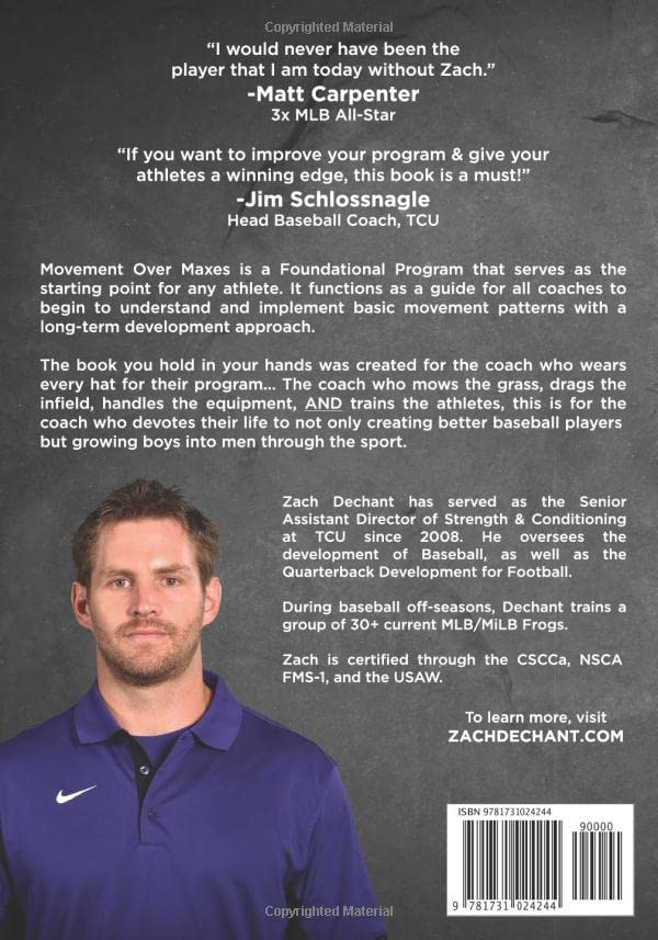 Movement Over Maxes: Developing The Foundation for Baseball Performance